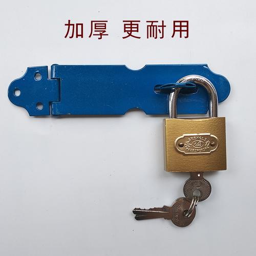 挂锁锁扣 老式门_老式门扣锁扣 插销门栓锁鼻子通用加厚挂锁扣子 木门