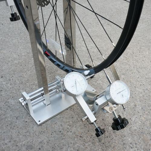 山地车自行车调圈台轮圈校正台轮组矫正架拿龙架校车圈工具