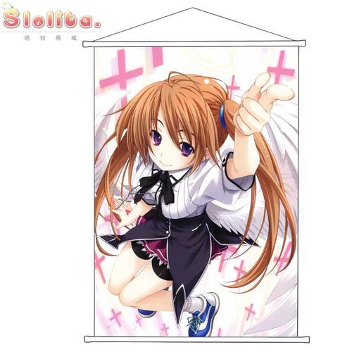 high school d×d 紫藤·伊莉娜动漫海报卷轴布周边挂画壁画-01