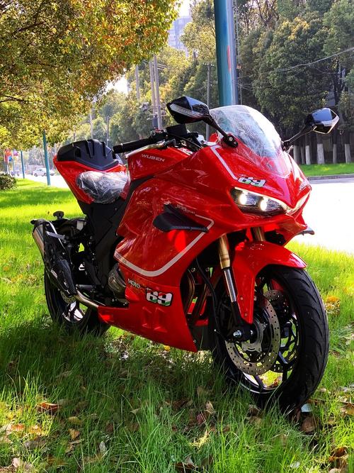 蛟龙200cc摩托车跑车杜卡迪1199公路赛400cc双缸水冷可上牌整车