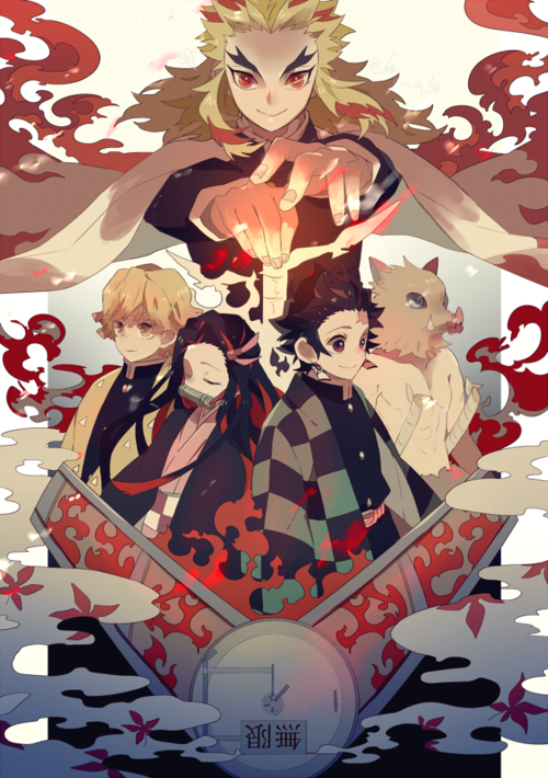 鬼灭之刃高清壁纸:进来感受美颜暴击,精选p站大神们的