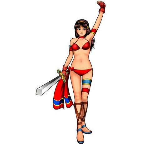 《拳皇》玩家细数雅典娜造型