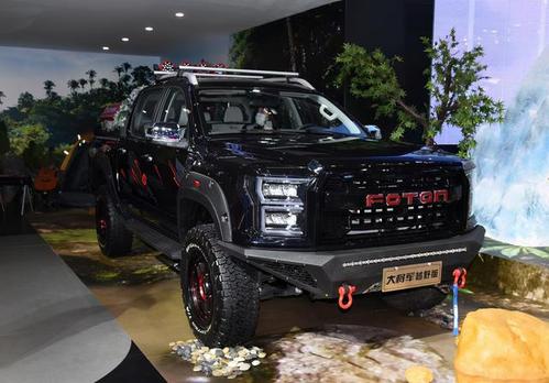 对标长城炮,"硬派"皮卡福田大将军到店,即将正式上市