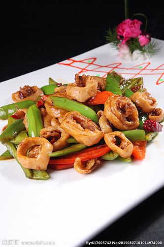 尖椒炒肥肠图片