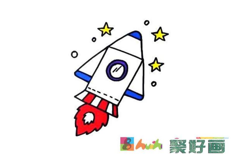 神舟飞船简笔画的画法怎么画简笔画教程