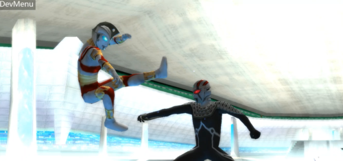 极速游戏解说 卡欧斯赛文对决机械艾斯《奥特曼格斗进化0》