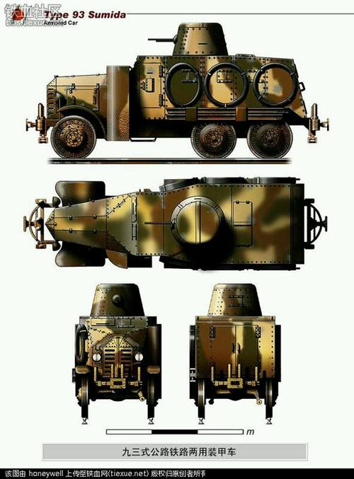 分享一些装甲车三视图(二战篇)