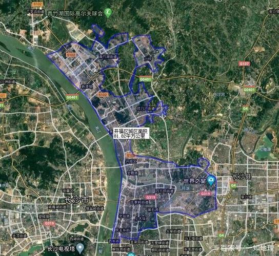 开福区城区面积