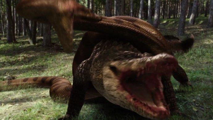 欧美巨鳄战狂蟒史前巨鳄大战巨蟒hdmp4126gb中文字幕720p2015动作电影