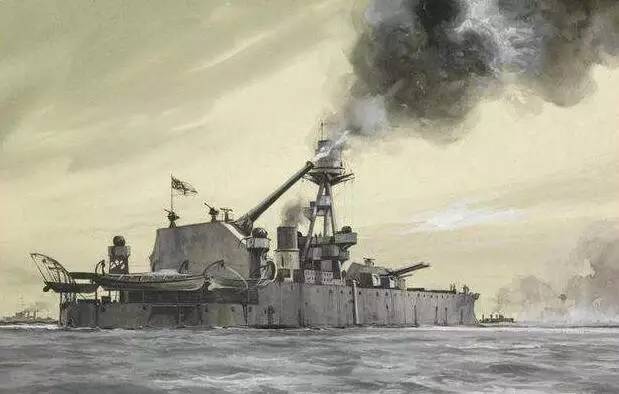 457毫米舰炮的最大射程超过35千米,毁伤威力巨大