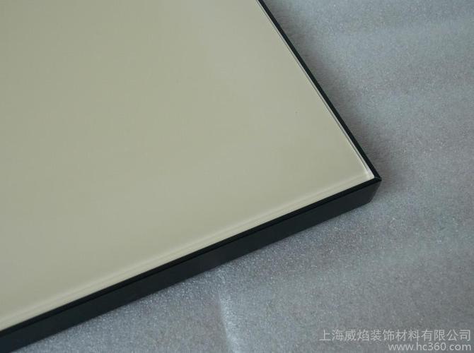 供应整体厨柜门板定做新纳米隐框玻璃门隐框门玻璃橱柜门板