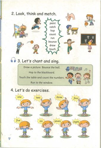 剑桥少儿英语预备级下_unit 2 classroom olympics