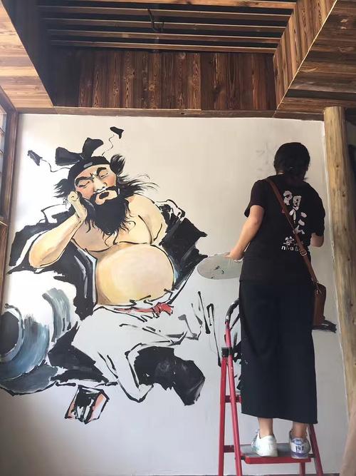 宁波让"墙"绘说"画" 专业手绘 墙绘