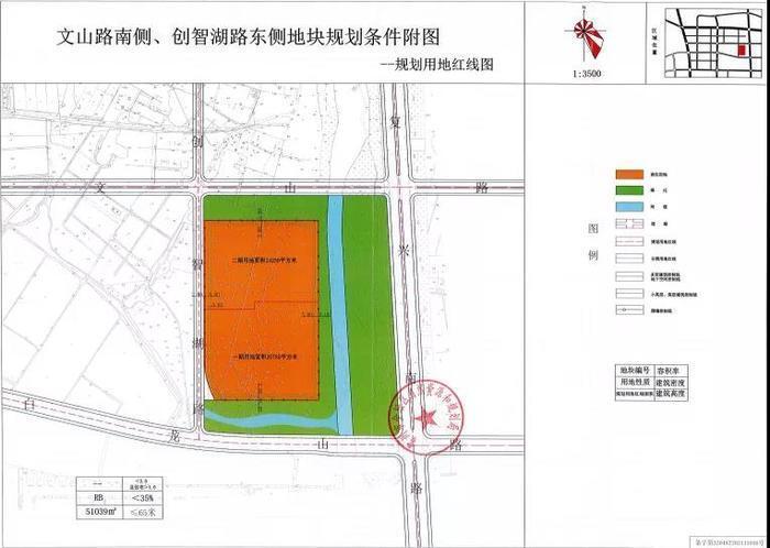 该地块位于金坛华科园,地块起拍价为1200元/㎡,根据规划图显示该地块