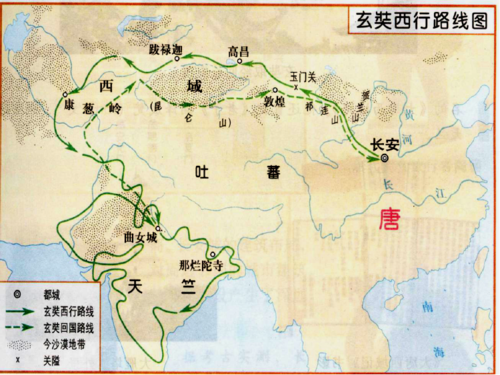 三,玄奘西行(中印)