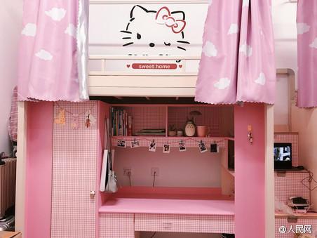 word妹!这个大学女生寝室满满少女心!
