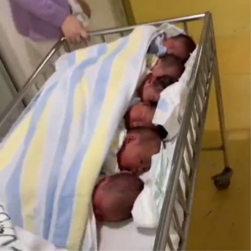 妈妈生下了6胞胎,连护士不淡定了,网友:太能生