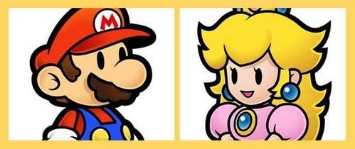 super mario——mario and princess peach马里奥和碧琪公主