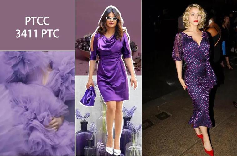 202122秋冬女装流行色罗曼蒂克的紫色调