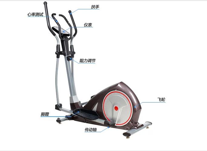 康乐佳8718h八档磁控调节椭圆机康乐佳运动健身车济南