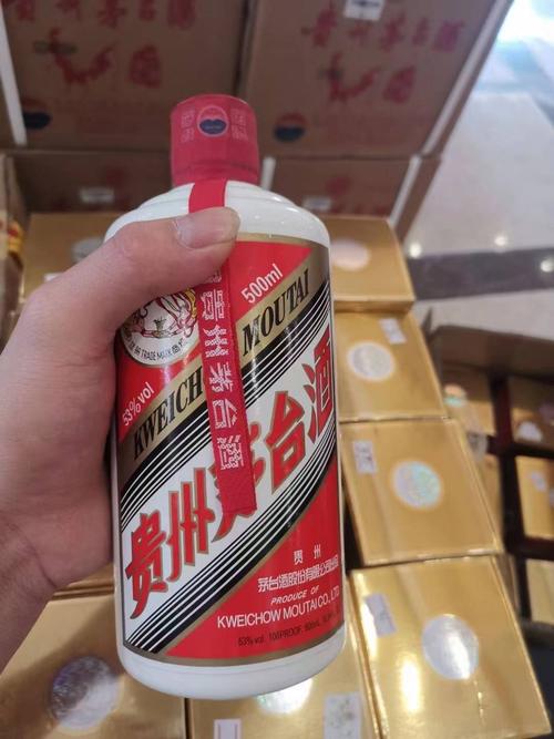 贵州茅台酒正背标!