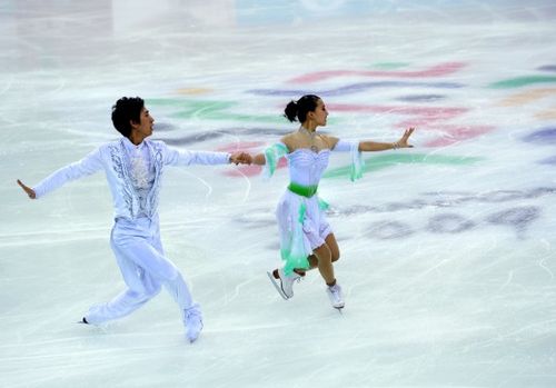 图文第十一届全运会花样滑冰郭贾美美与孟飞