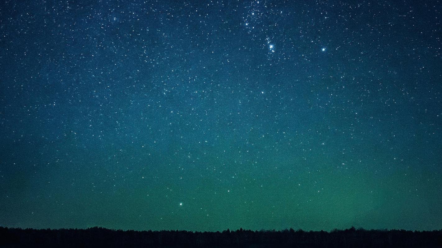 蓝色星空唯美图片桌面壁纸,风景壁纸,唯美,星空,风景,高清,夜景,壁纸