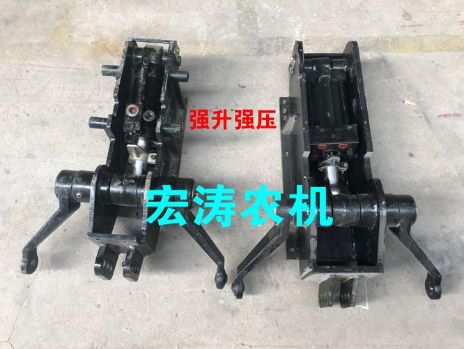 新款农用四轮拖拉机液压升降改装双向油缸强升强降强压农机配件.