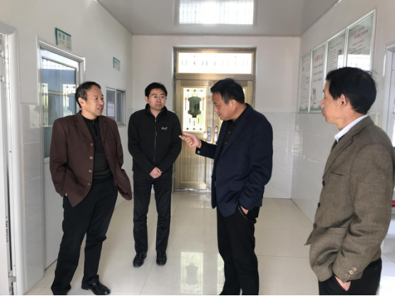 县发改委(物价局)主任李思泉到龙王乡,王化镇督查"双基"工作建设情况