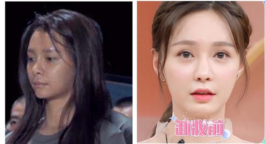 沈梦辰,关之琳,素颜