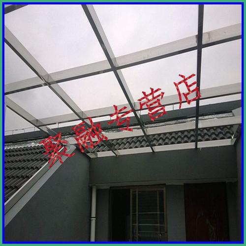 pet阳光房阳光板耐力板透明彩钢瓦板玻璃钢瓦亮瓦采光棚阳台天井