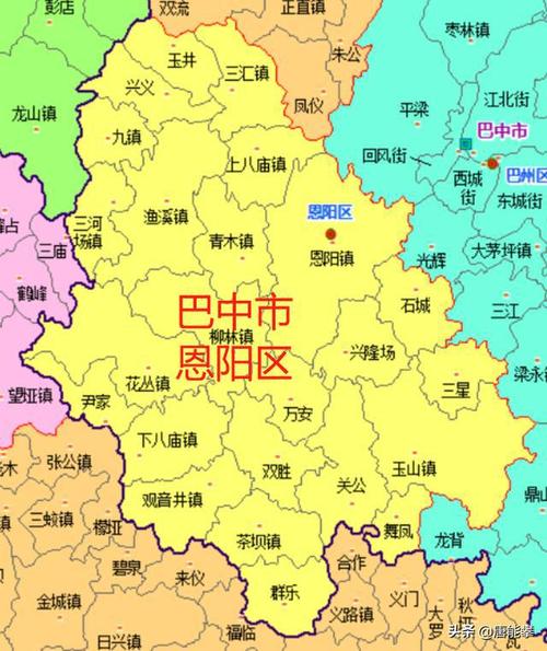 巴中巴州23,恩阳24乡镇变迁,四川县域经济研究系列14