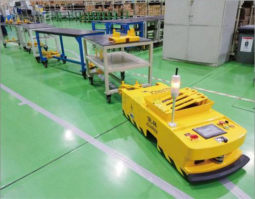agv无人搬运小车应用案例