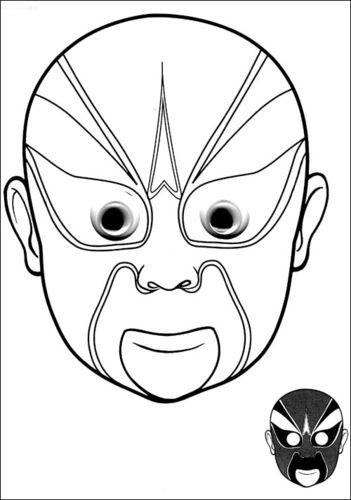 《骨碌碌 涂色面具书京剧脸谱》 魏勇摘要 书评