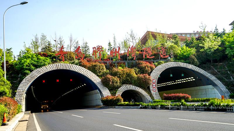 002青岛胶州湾海底隧道,全长7.