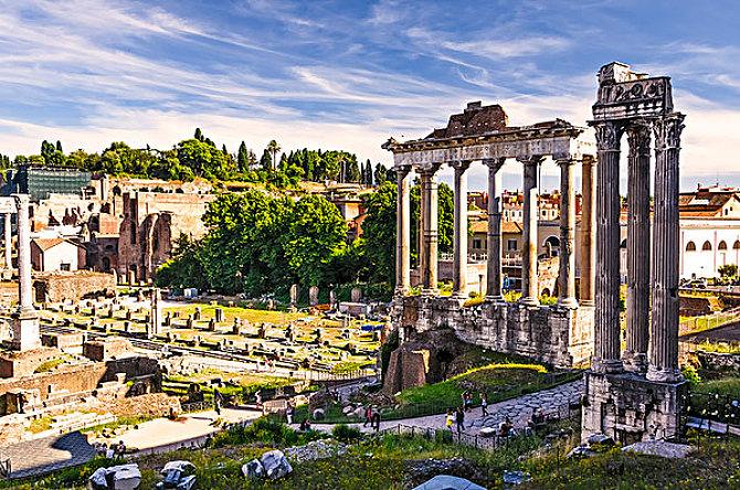 古罗马广场图片_古罗马广场高清图片_全景视觉