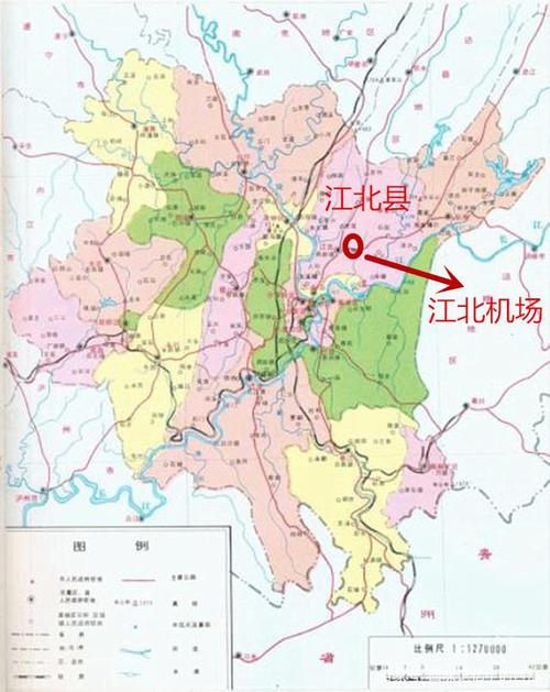 既然在渝北区,为何却叫江北国际机场?网友建议更名!