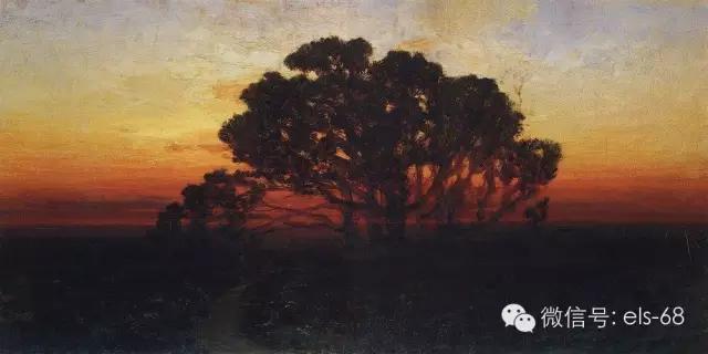 风景画家库因芝的油画作品欣赏