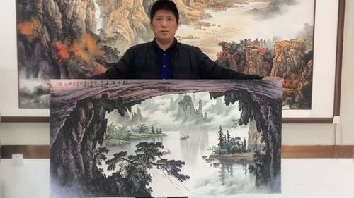 当代著名画家王大为先生精品山水系列作品赏析,真是太美了