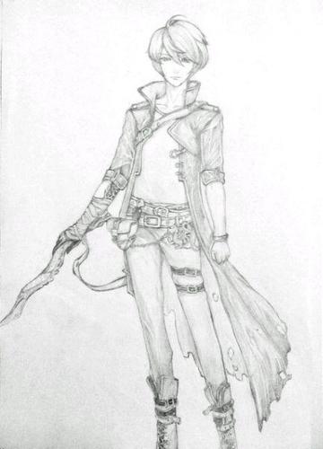 四年级神荼简笔画