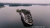 探秘龙泉湖"鬼船"2,荒凉的孤岛上,巨大的船型建筑,从辉煌到没落#云风