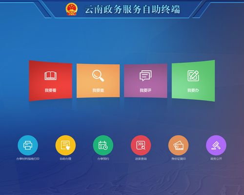 自助终端,政务网,系统页面