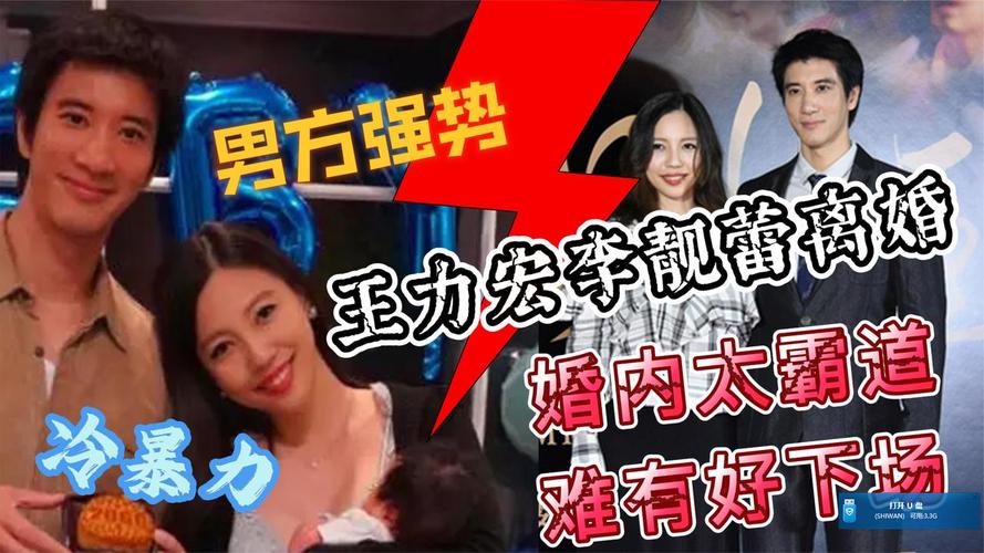 王力宏李靓蕾离婚男方强势婚内太霸道难有好下场