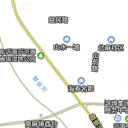 南麻镇卫星地图 - 山东省淄博市沂源县南麻镇,村地图