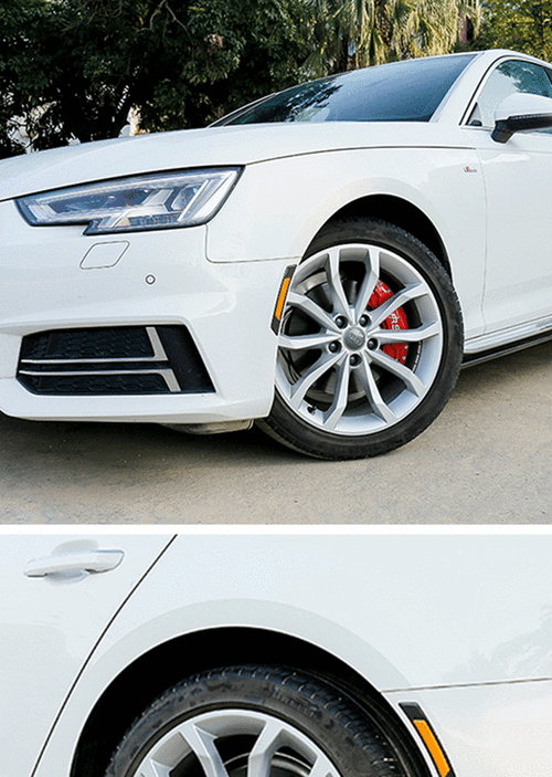 适用奥迪a4l专用刹车卡钳罩a5a6la3a7q3tt轮毂改装铝合金鲍鱼卡钳奥迪