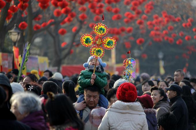 【实拍】春节庙会上最经典,最吉祥,最令人羡慕的幸福画面