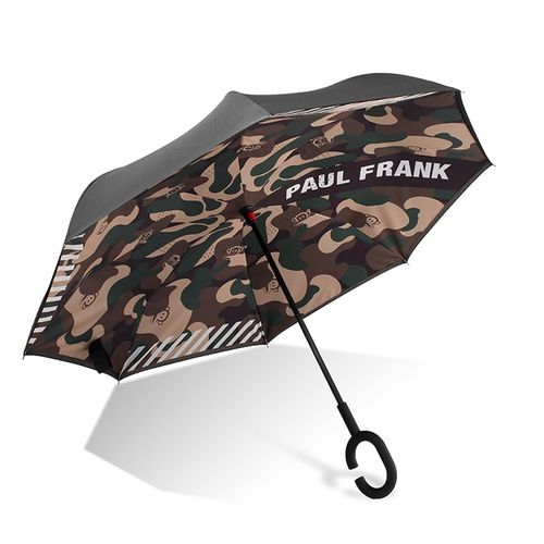 paulfrank雨伞,paulfrank 大嘴猴(paul frank)长柄伞反向雨伞pfu038