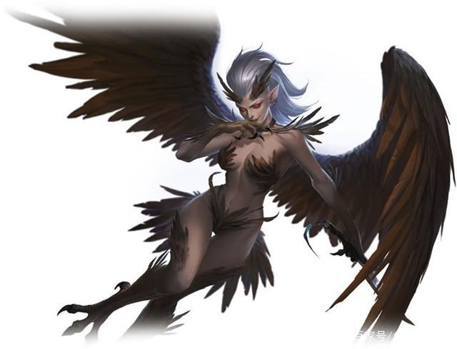 希腊神话中的鹰身女妖