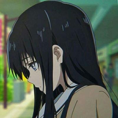 京阿尼的黑粉美女._卡通动漫头像_我要个性网