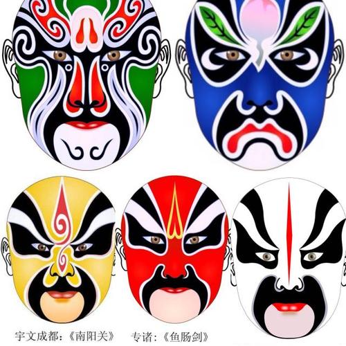 创新梦嘟嘟幼儿园之京剧脸谱